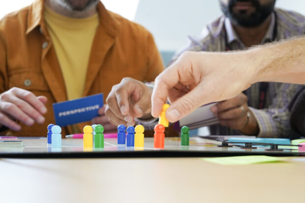 Policymakers using a serious game to support more intentional decision-making